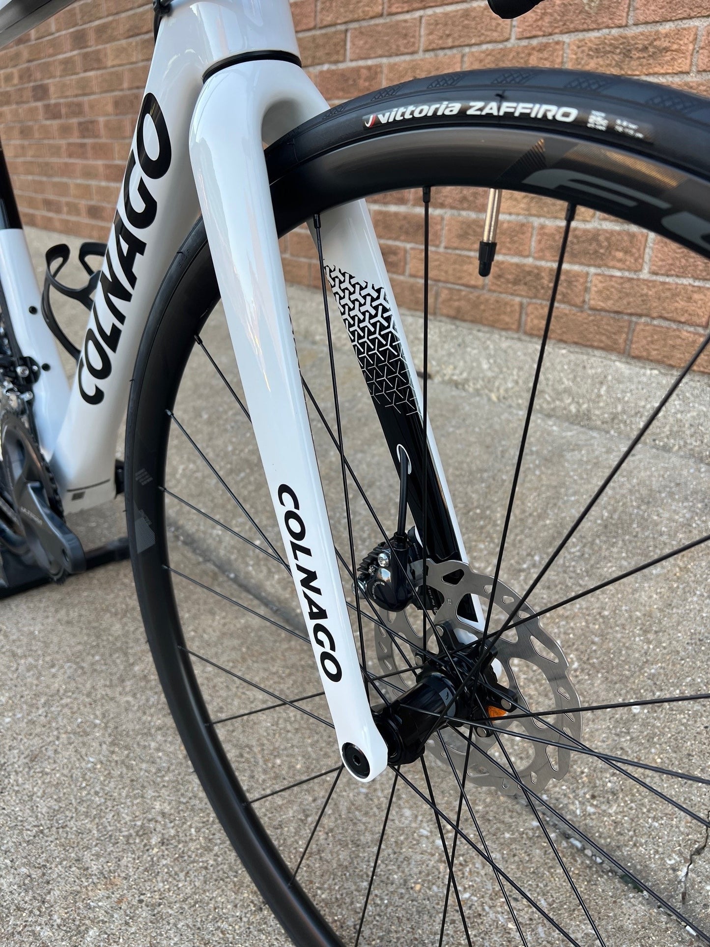 Colnago V3 Shimano Ultegra 8020 11 Speed Road Bike MKWK Black White 50s