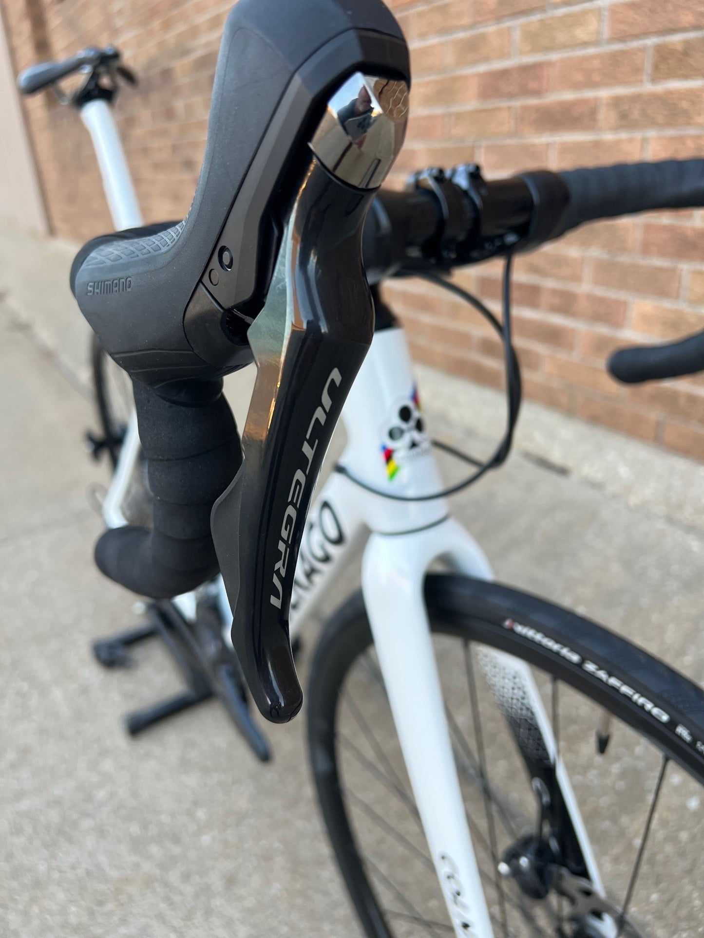 Colnago V3 Shimano Ultegra 8020 11 Speed Road Bike MKWK Black White 50s