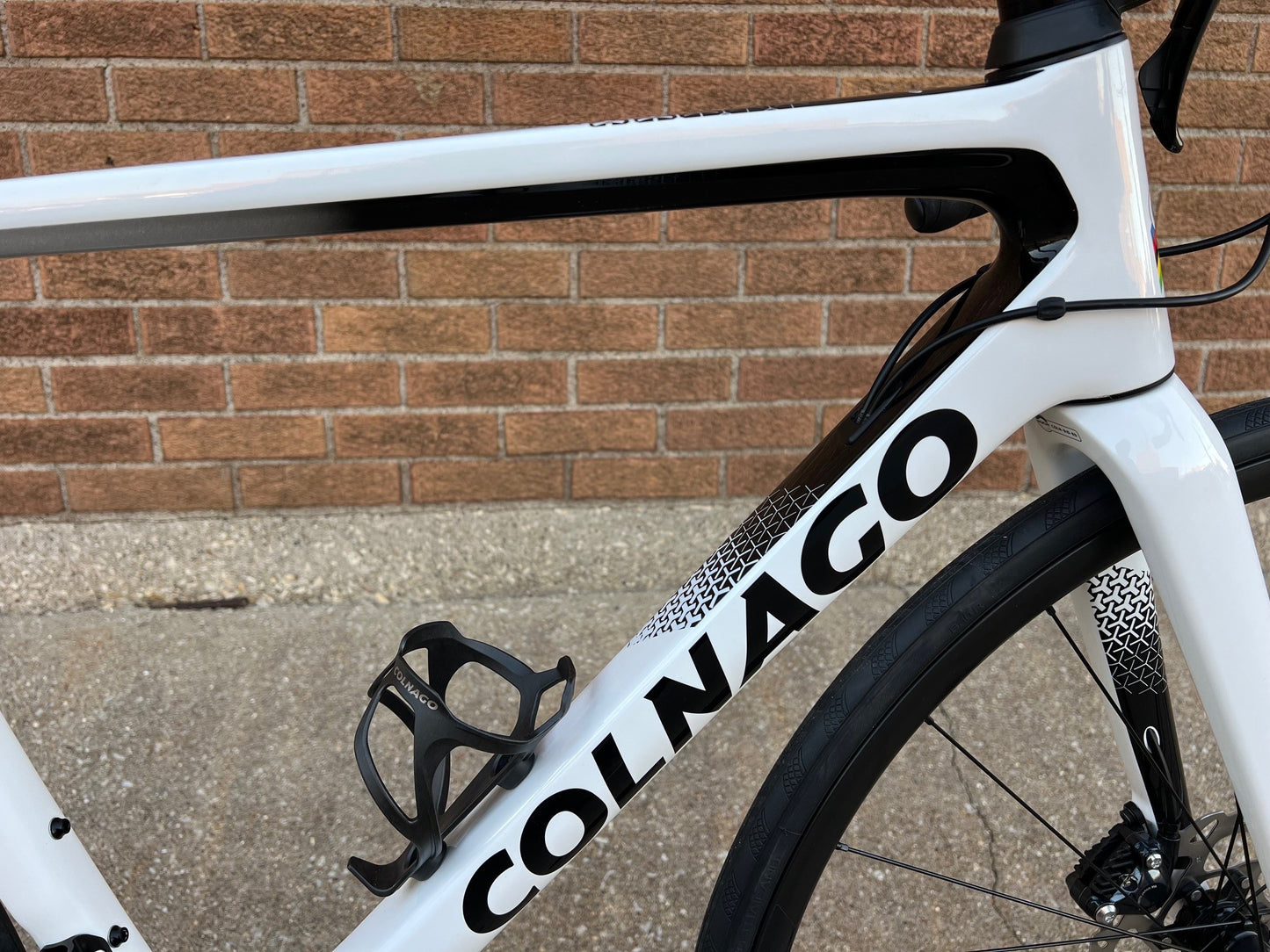 Colnago V3 Shimano Ultegra 8020 11 Speed Road Bike MKWK Black White 50s