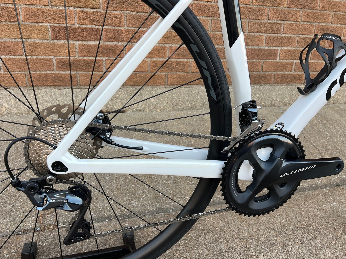 Colnago V3 Shimano Ultegra 8020 11 Speed Road Bike MKWK Black White 50s