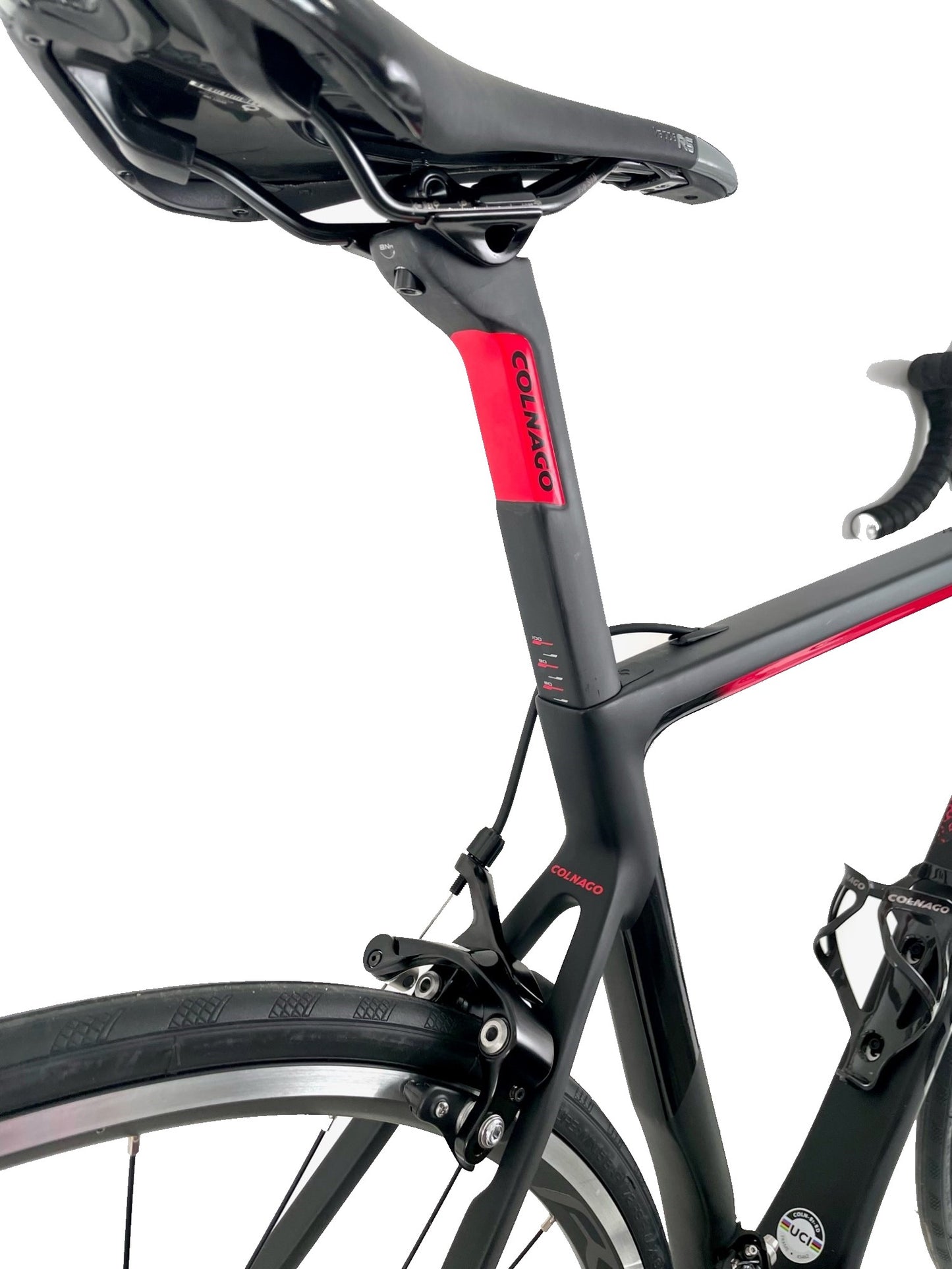 Colnago V3 Carbon Road Bike Shimano 105 Groupset Rim Brakes MKBR Red Black