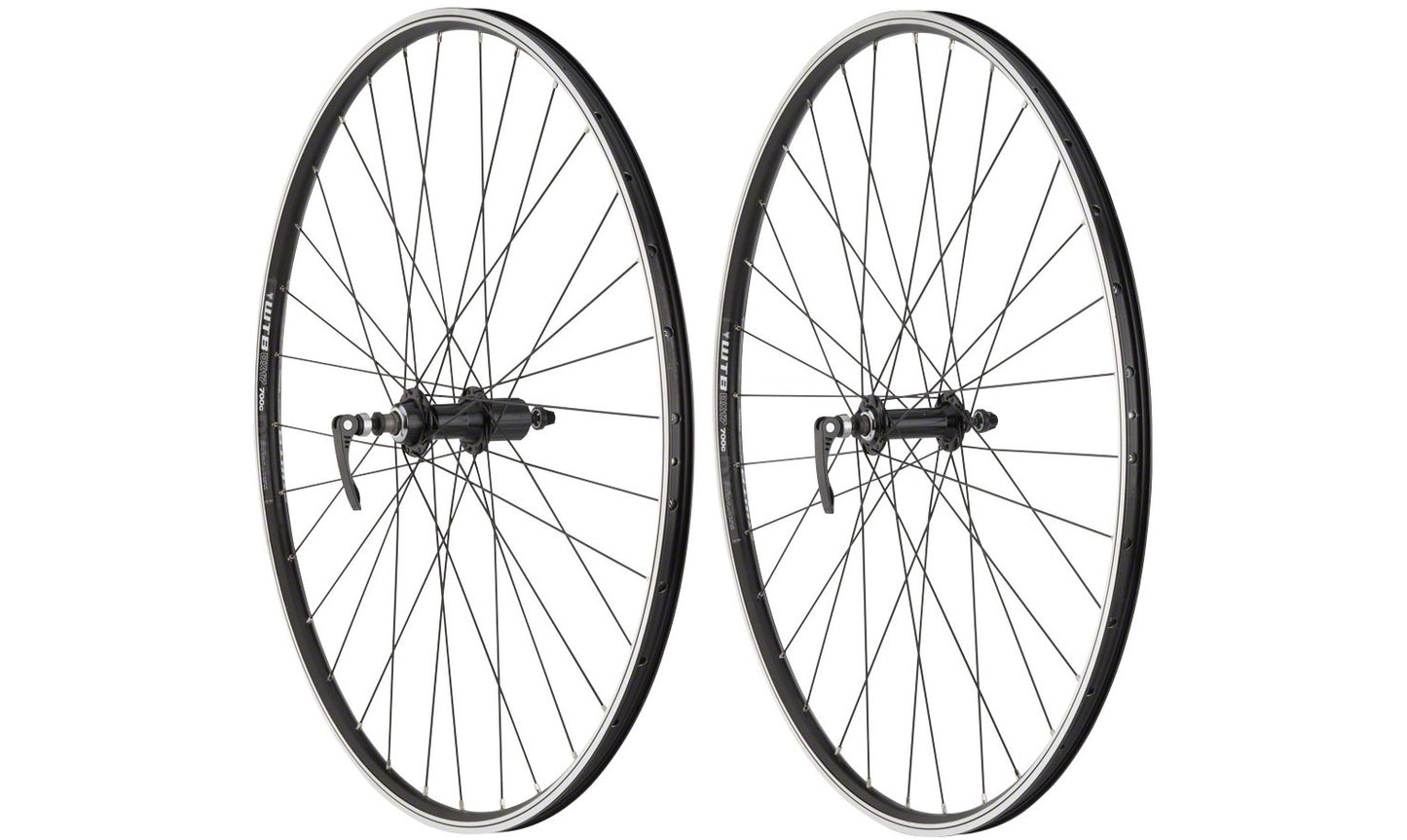 WTB DX17 Mountain Cyclocross Gravel Hybrid Wheelset - 700c QR x 100 - 135 Rim Brake Clincher