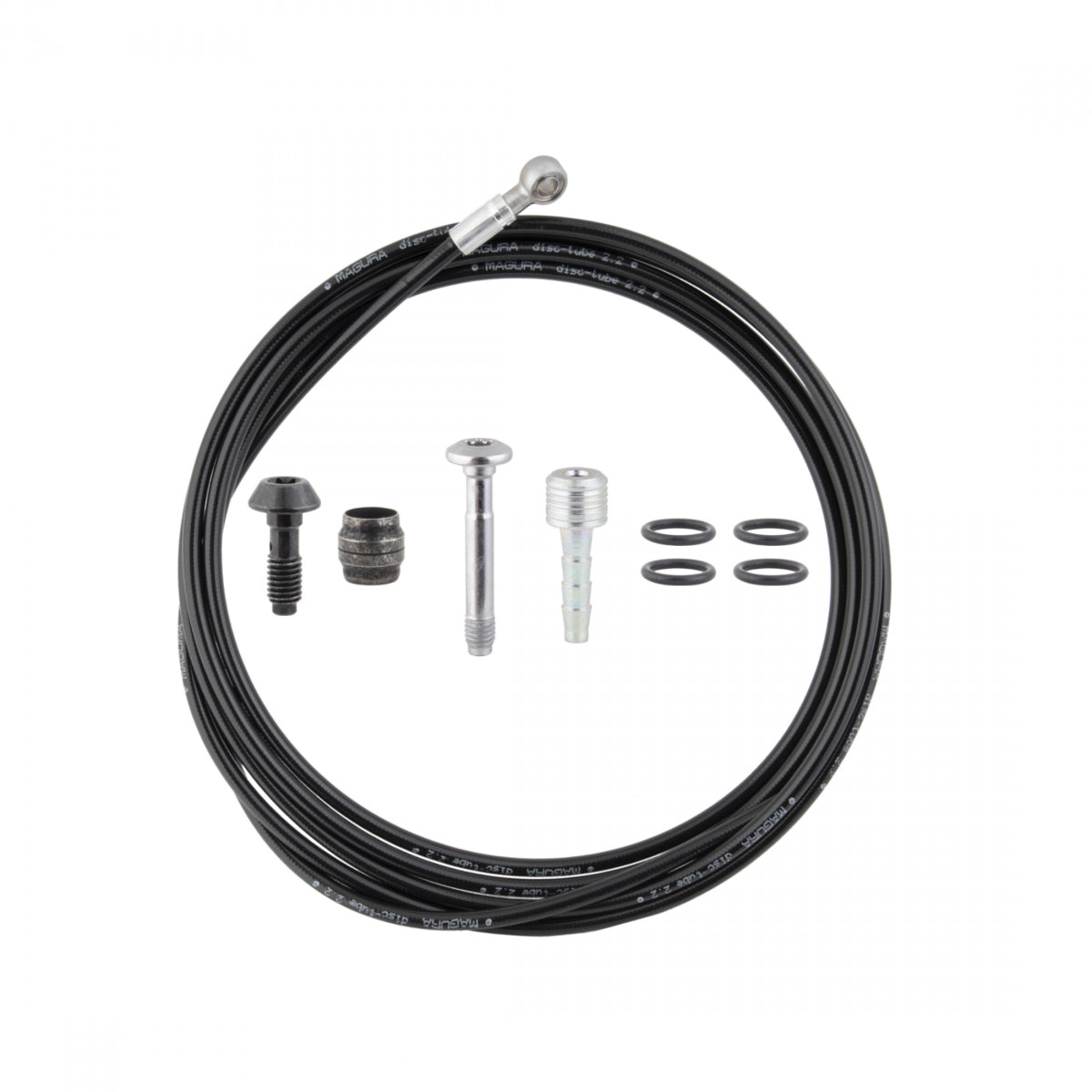 Brake Disc Mag Hyd Hose Kit Mt8/6/4 2500Mm W/Fittings