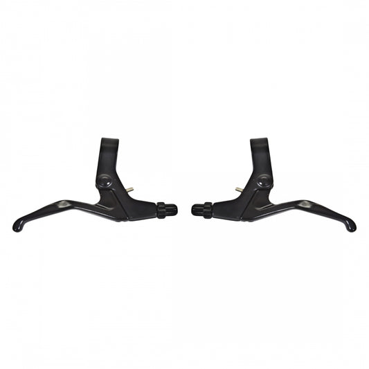 Sunlite Flat Bar Brake Levers, Pair, Black