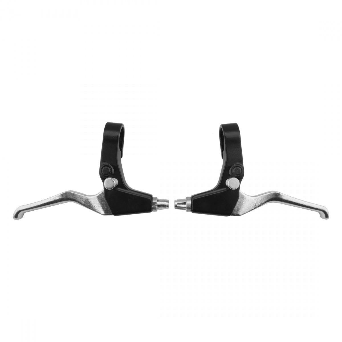 Sunlite Tech Seven MX Locking Brake Lever Set, Black/Silver