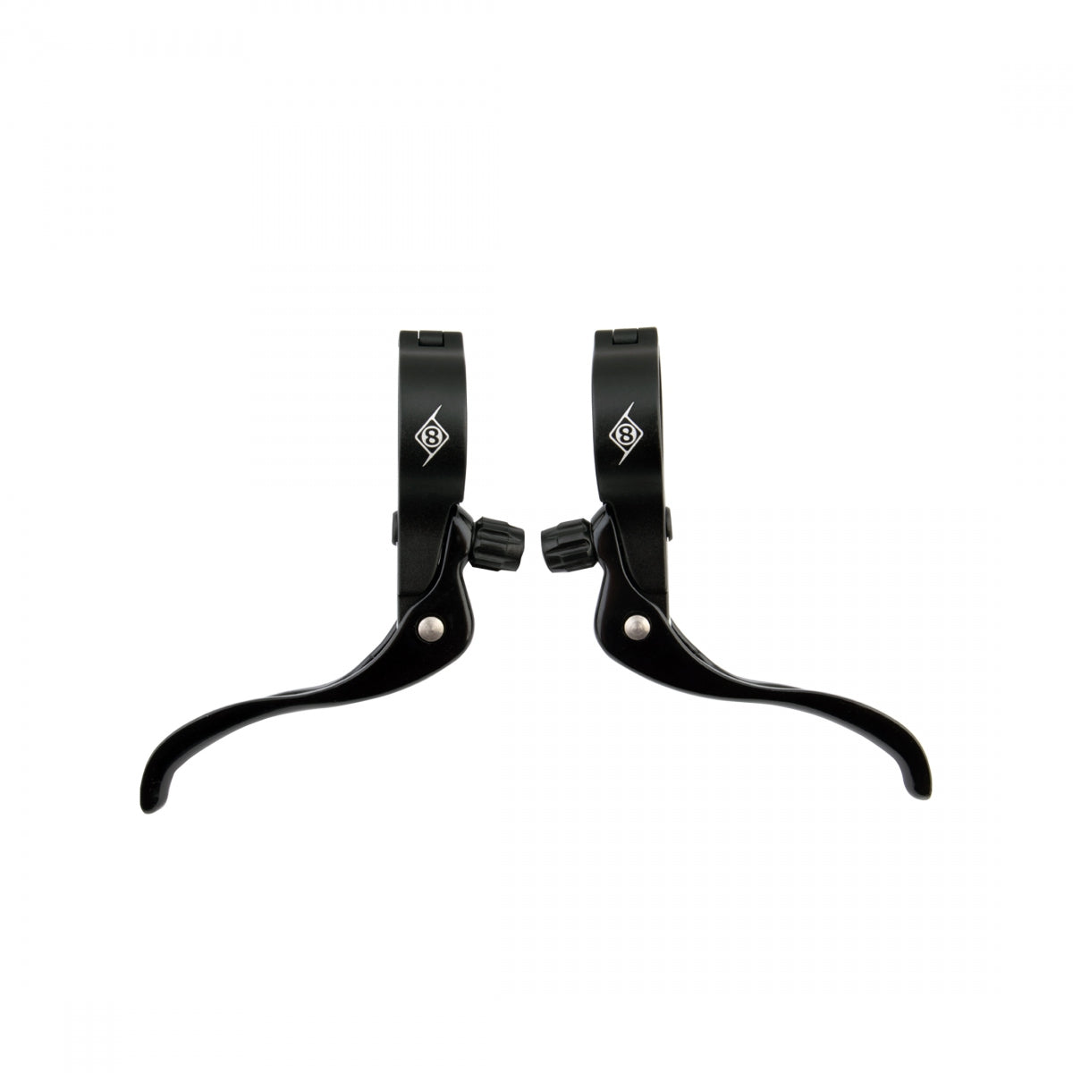 Origin8 Cross Top-Mount Levers, 31.8, Black, Pair