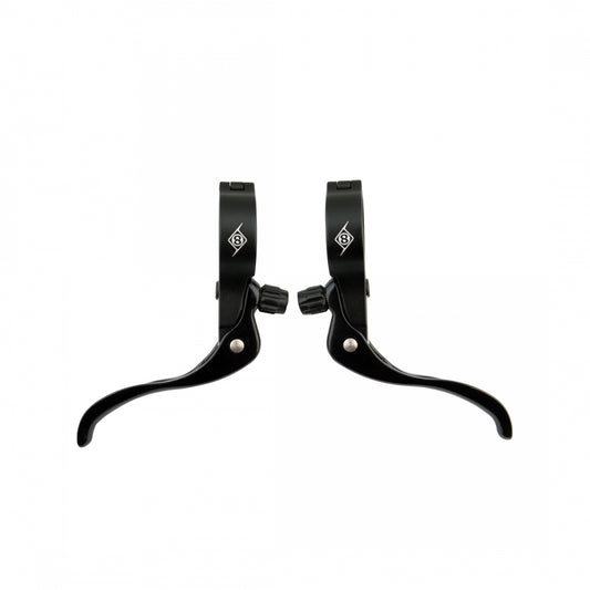 Origin8 Cross Top-Mount Levers, 31.8, Black, Pair