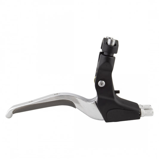 Sunlite Alloy Double Mountain Bike Lever, Dual Cable, Alloy, Silver/Black