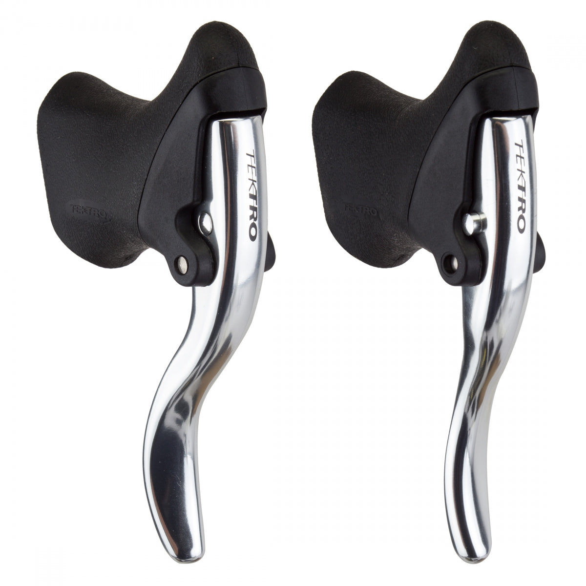 Tektro RL520A Linear Pull Road Brake Levers, Black/Silver