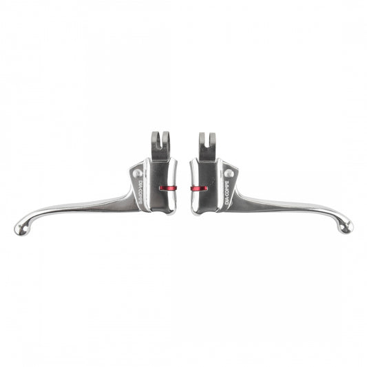 Dia-Compe DC 135 Touring Straight Brake Levers, Alloy, Silver