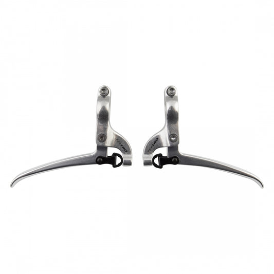 Tektro FL750 Brake Levers for Cantilever/Caliper Brakes, Pair, Silver