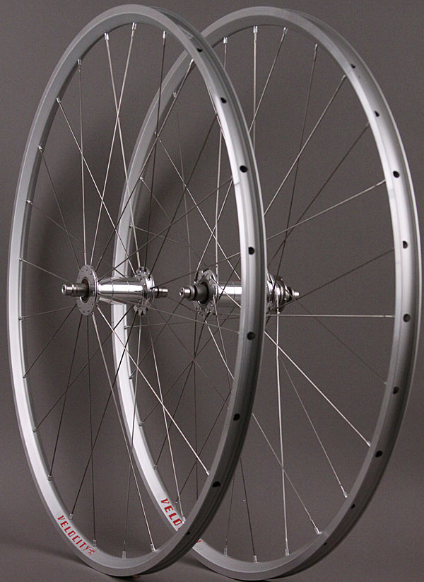 Velocity A23 Phil Wood Hubs Track Bike Fixed Gear Wheelset 24/28