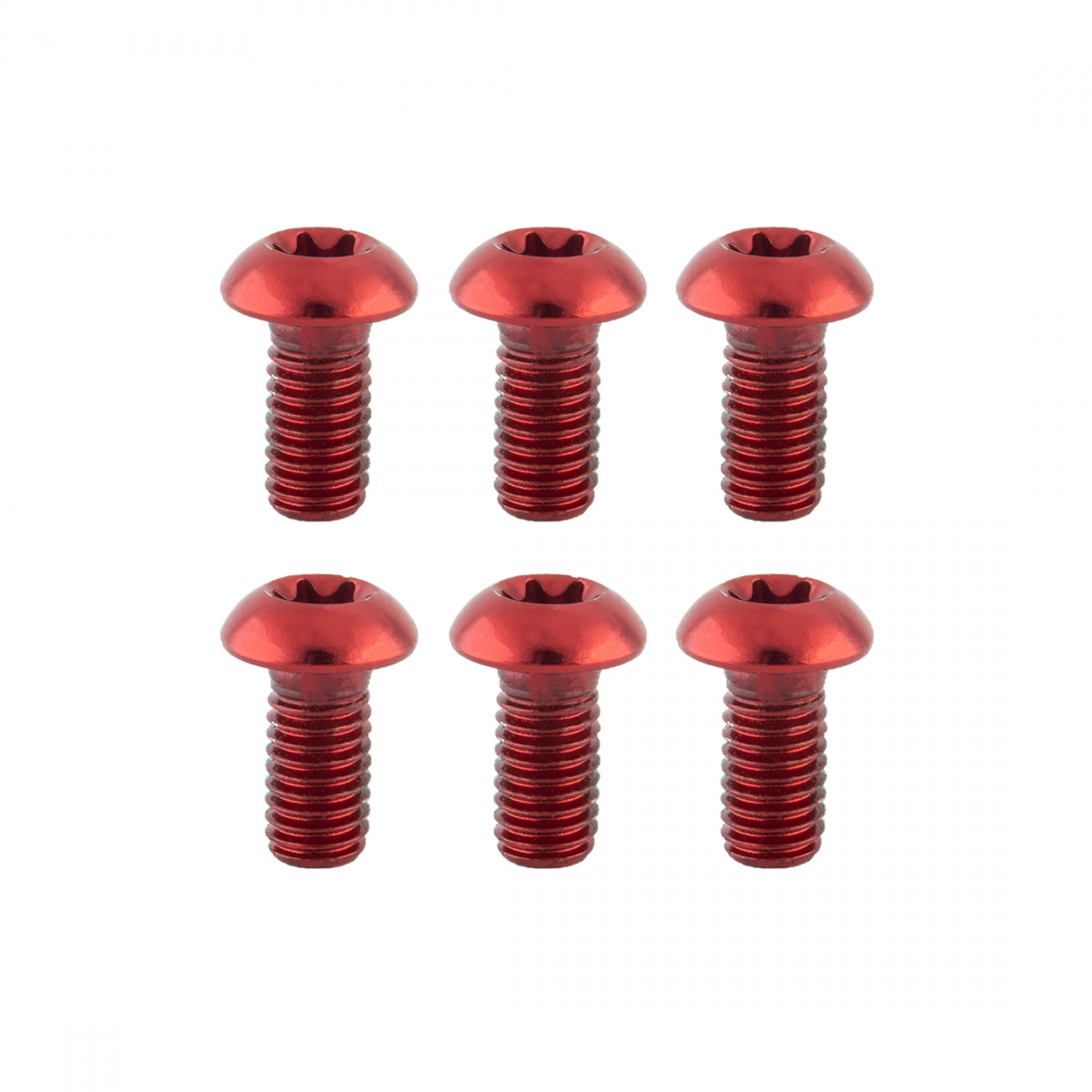 Brake Part Clk Disc Bolts Ano Red Pkof6