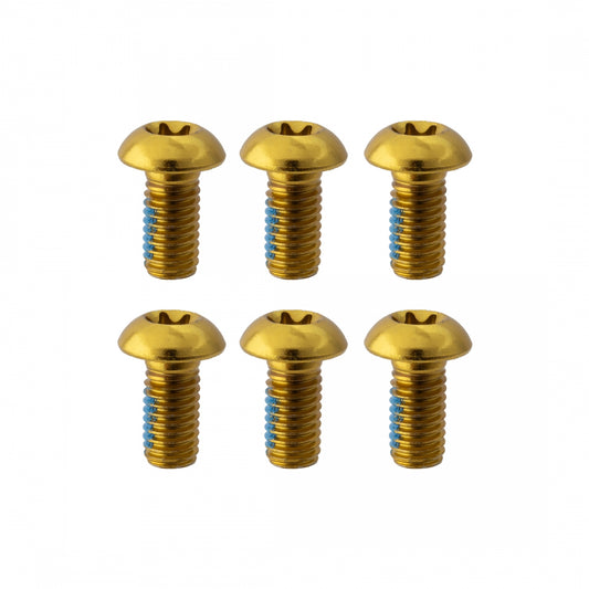 Brake Part Clk Disc Bolts Ano Gld Pkof6