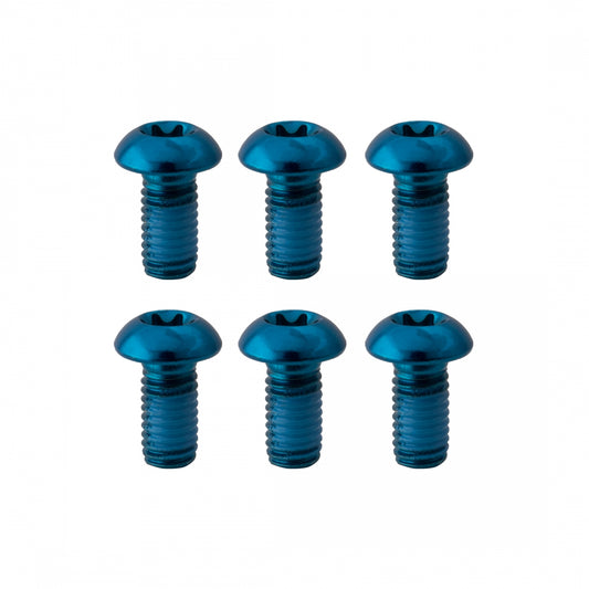 Brake Part Clk Disc Bolts Ano Blu Pkof6