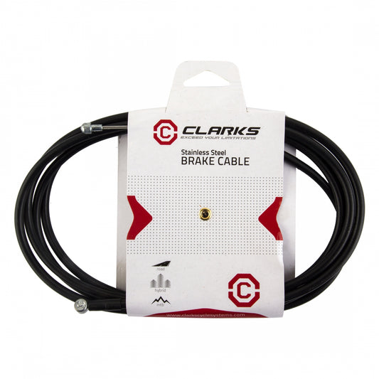 Clarks MTB Brake Kit with Cable and Housing,Â Front or Rear,Â Stainless Steel