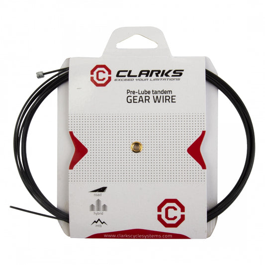 Clarks MTB/Road Pre-Lubed Brake Wire, Galvanized/Teflon, 1.1x3060