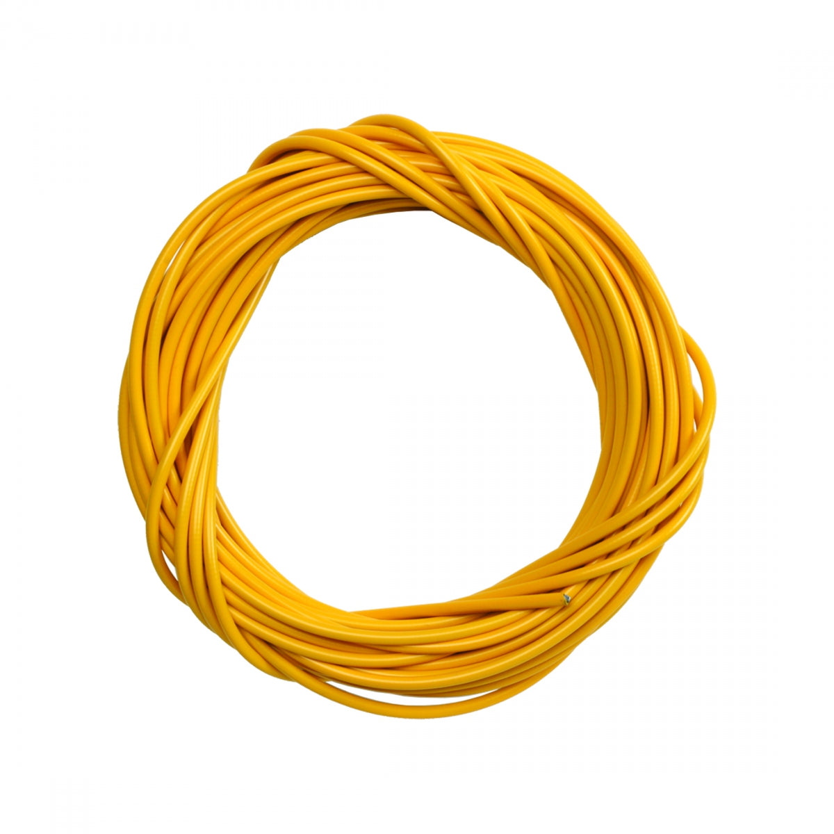 Sunlite Lined Brake Cable Housing, 5mm x 50ft, Yellow