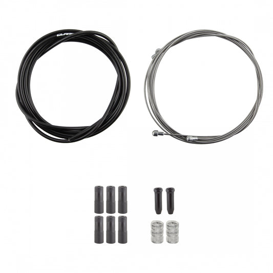 Clarks Road/MTB Sport Brake Kit, Front or Rear, Stainless Steel, White