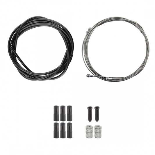 Clarks Front & Rear Sport Brake Cable Kit, Stainless Steel, Road/MTBÂ 