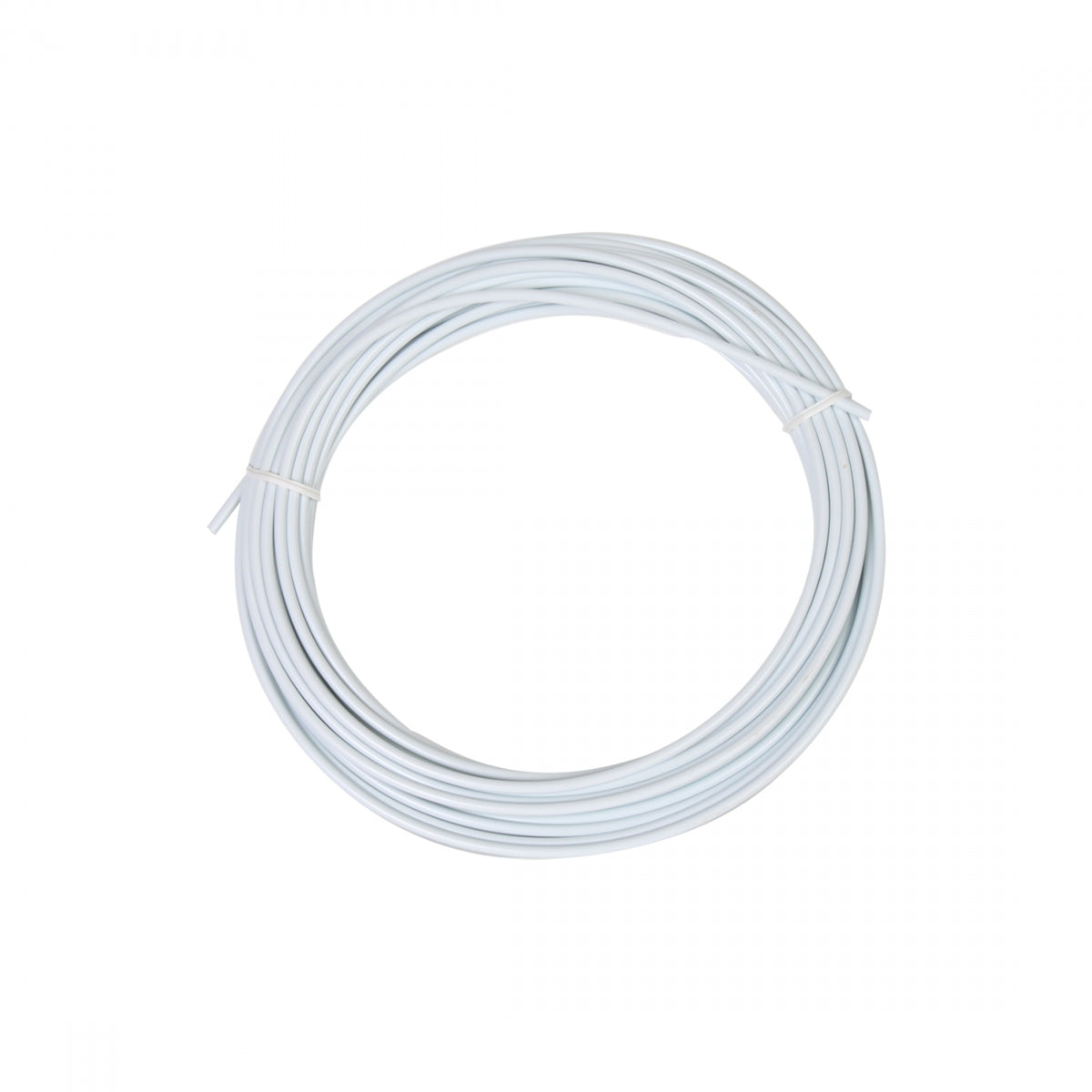 Sunlite Lined Brake Cable Housing, 5mm x 50ft, White