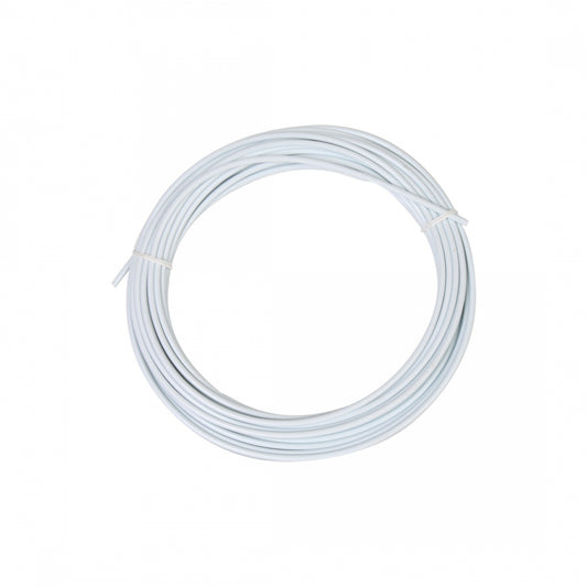 Sunlite Lined Brake Cable Housing, 5mm x 50ft, White