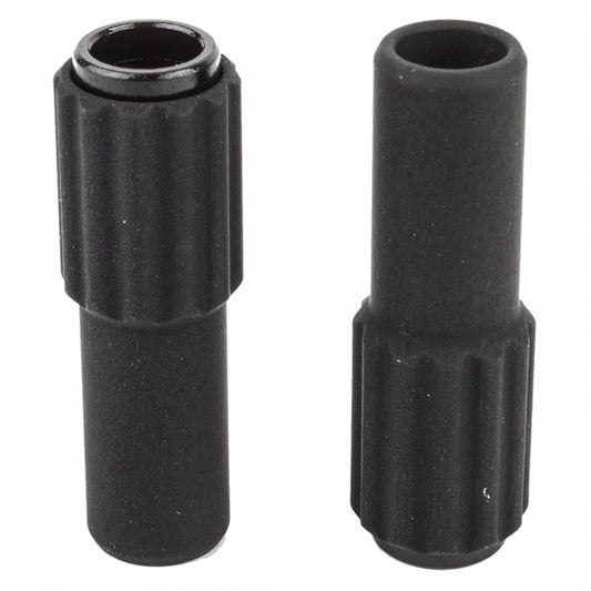 Clarks In-Line Cable Adjuster Kit, 4mm, Pair, Black