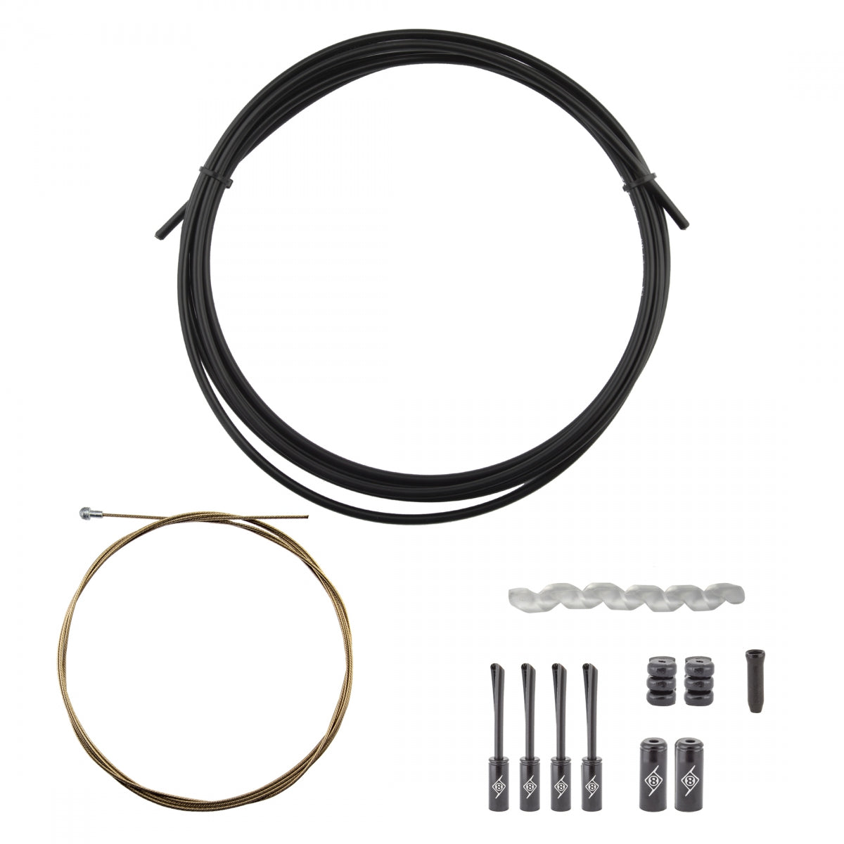 Cable Gear Or8 Kit Superslick Compressionless Rr Rd/Mt Bk