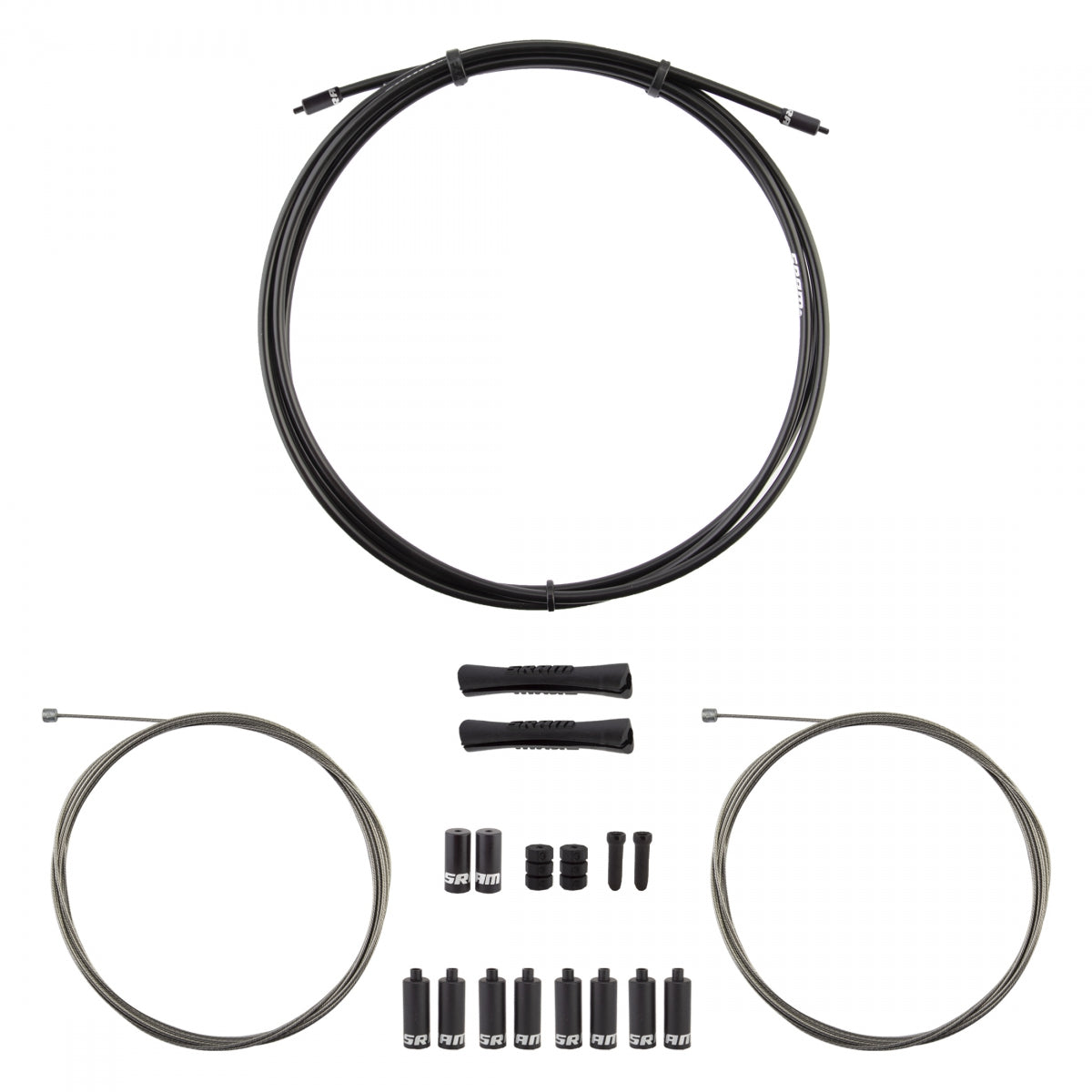 Cable Gear Sram Kit Slickwire F+R Rd/Mt V2 Bk