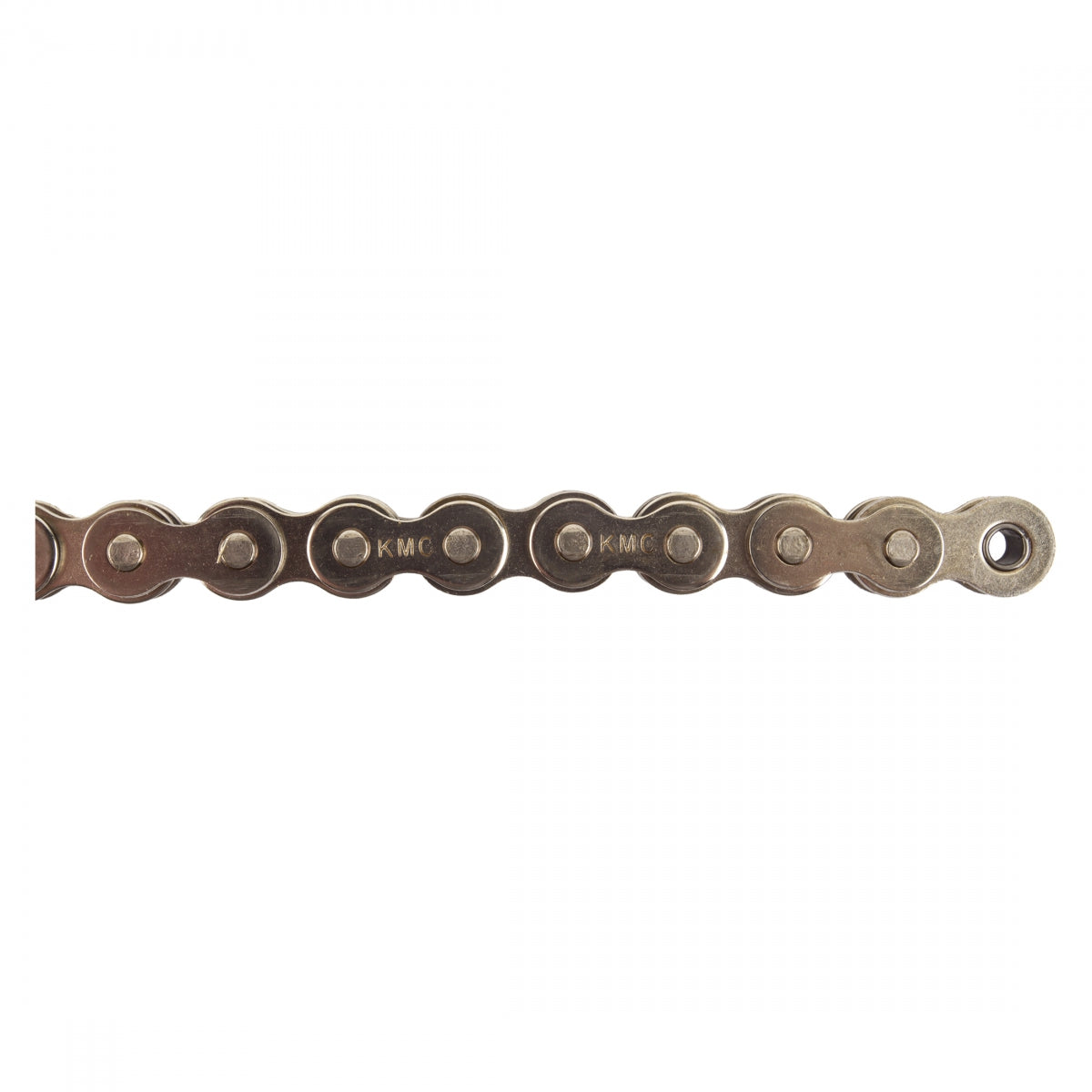 KMC 415H Chain, Single Speed, HD, 1/2 x 3/16 x 98-Link, Nickel-Plated