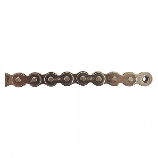 KMC 415H Chain, Single Speed, HD, 1/2 x 3/16 x 98-Link, Nickel-Plated