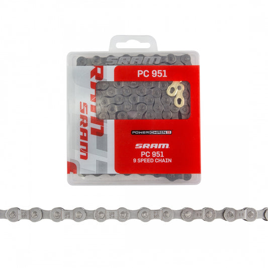 SRAM PC 951 Chain with Power Link, 9-Speed, 114-Link, Grey