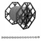 KMC S1 RB Chain - Single Speed 1/2" x 1/8", Silver, Bulk 250 Foot Roll