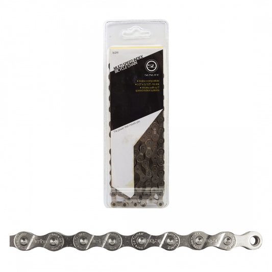 Sunlite SCN-MSi Index Chain, 6/7-Speed, 116-Link, Silver