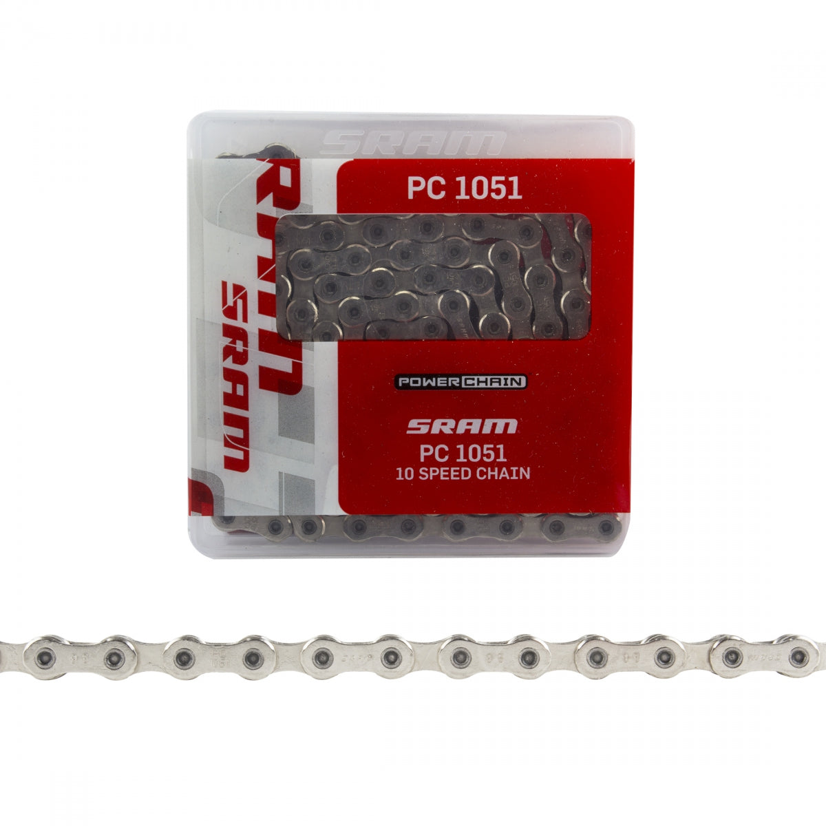 SRAM PC 1051 Chain, 10-Speed, 114-Link, Silver