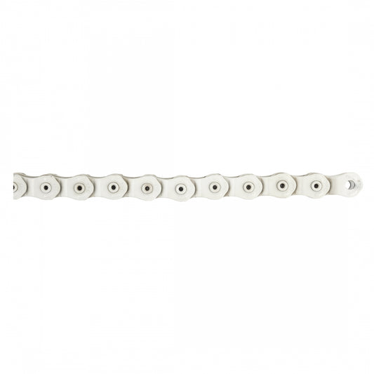 KMC HL710L Half Link Chain, Single Speed, 1/2" x 1/8" x 98-Link, White