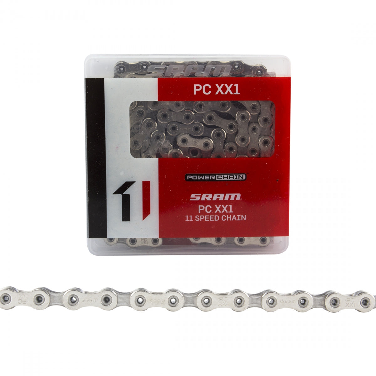 SRAM PC XX1 Chain, 11-Speed, 118-Link, Silver