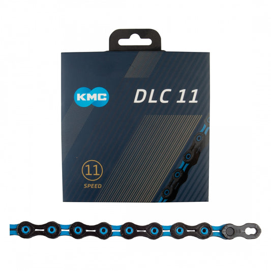 KMC X11SL SuperLight Chain, 11-Speed, 1/2" x 11/128" x 116-Link, Black/Blue