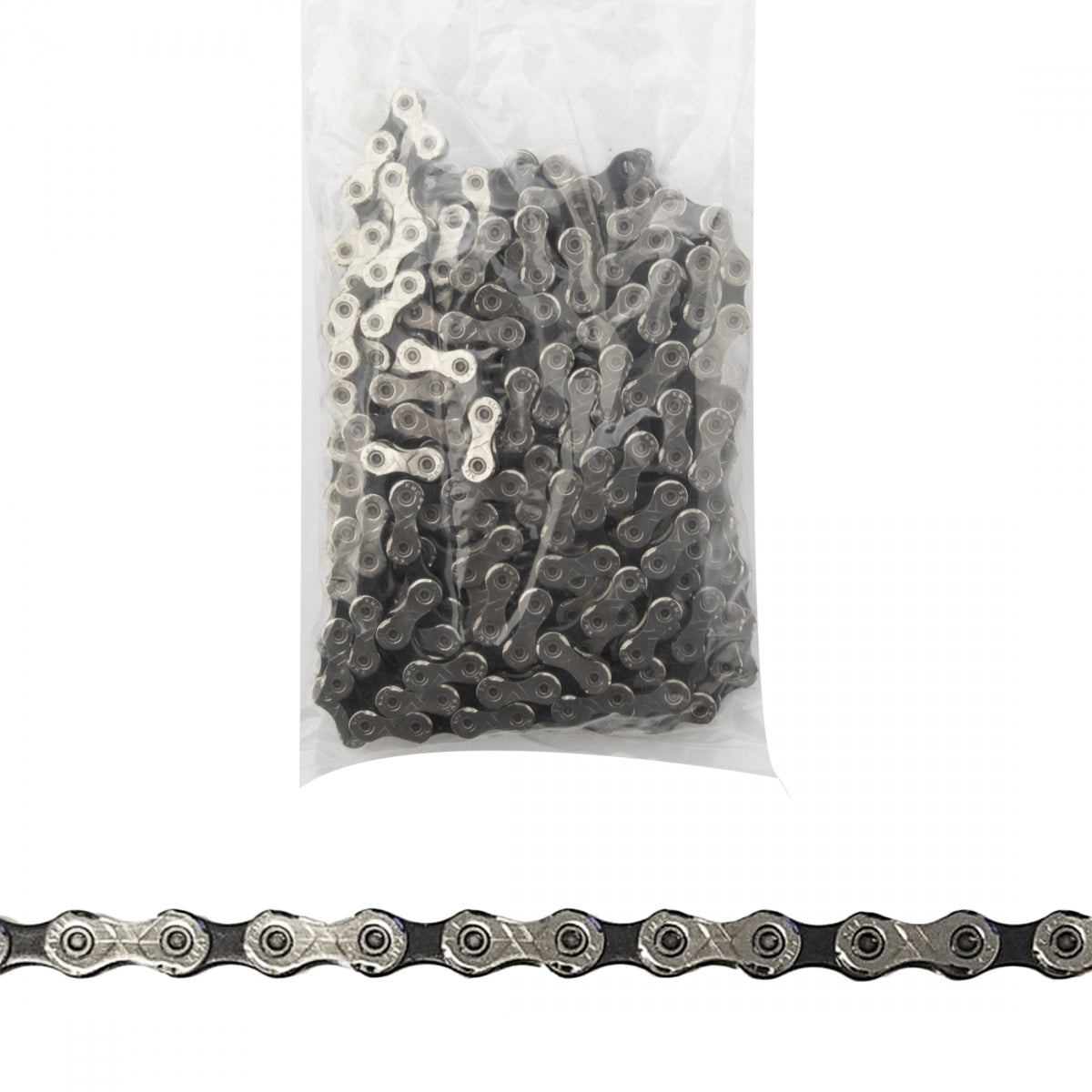 Chain Kmc X11.93 11S Bk/Sl 118L Bulk Only Bxof25