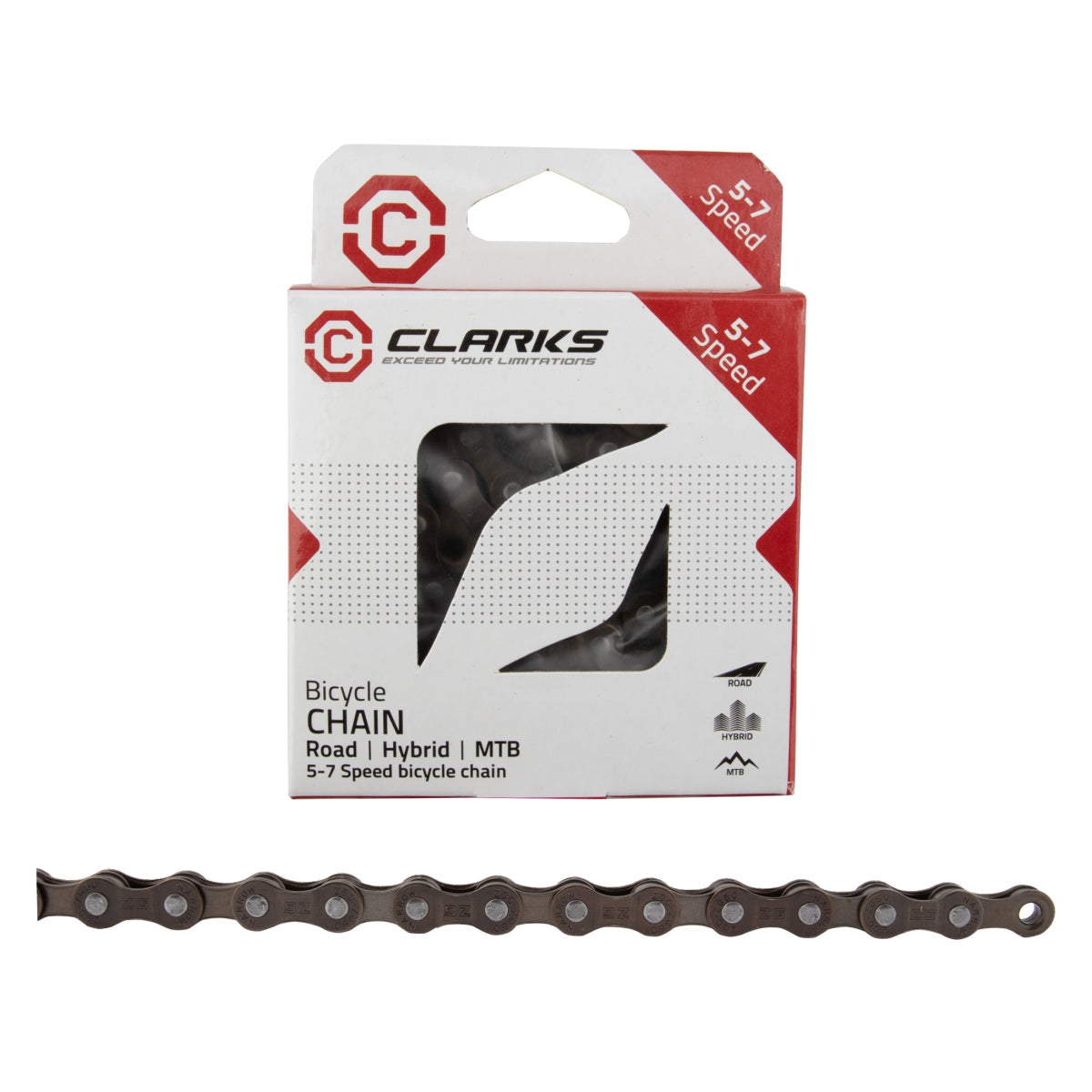 Chain Clarks Standard 5-7S Gy 116L