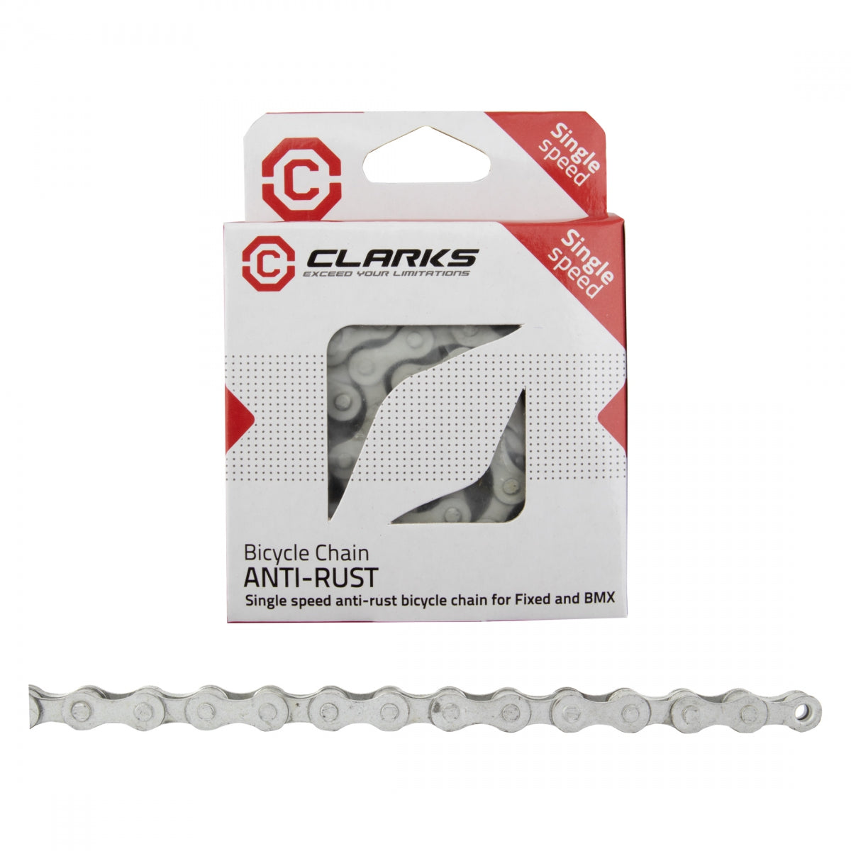 Chain Clarks Anti Rust 1/2X1/8 1S Sl 112L