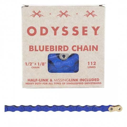 Chain Ody 1/2X1/8 Bluebird 1S Bu W/1/2Link