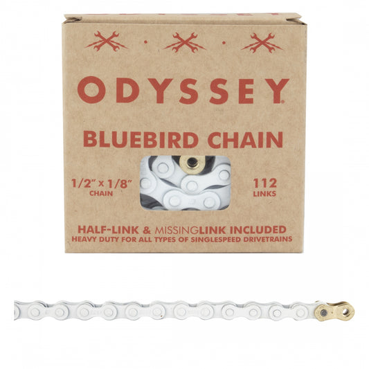 Chain Ody 1/2X1/8 Bluebird 1S Wh W/1/2Link