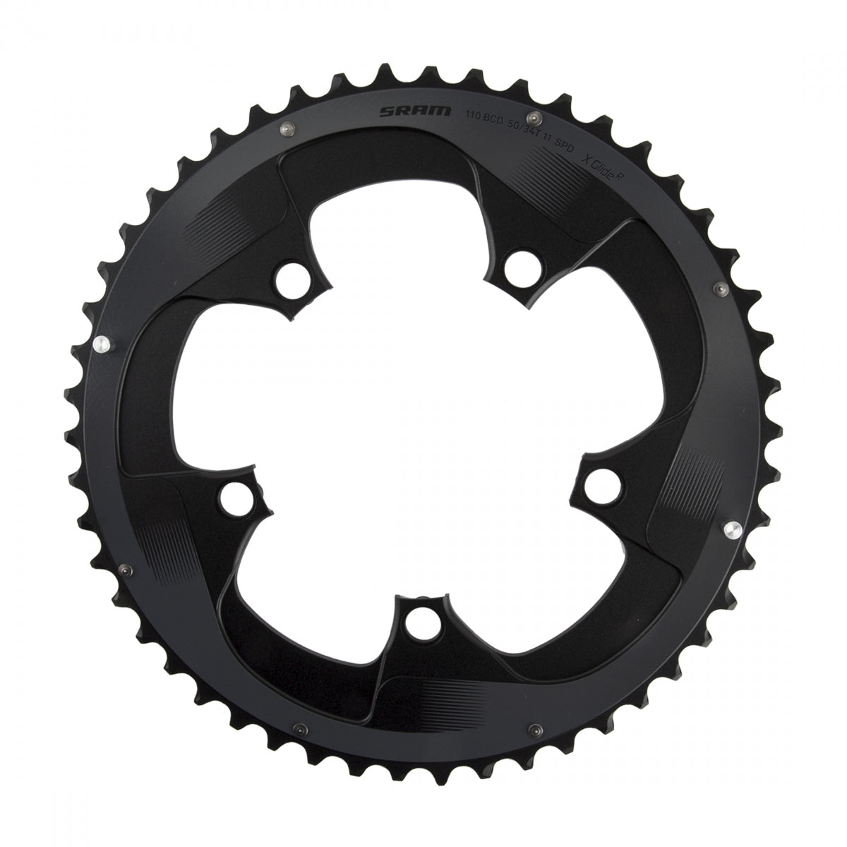 SRAM Force 22 Chainring, 110mm x 50T, 11-Speed, Black