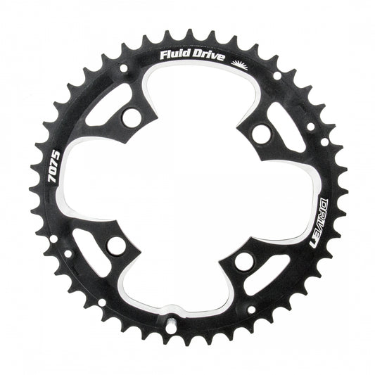 SunRace MX0 Chainring, 44T, 104mm, Black