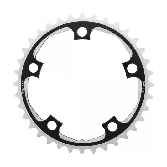 SunRace RX1 Chainring, 36T, 110mm, Black