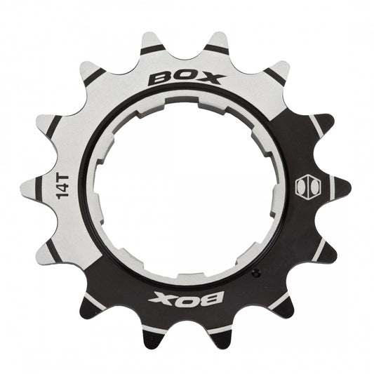 Cog Box One Aly 14T 3/32  F/Sgle Spd Cass Bk