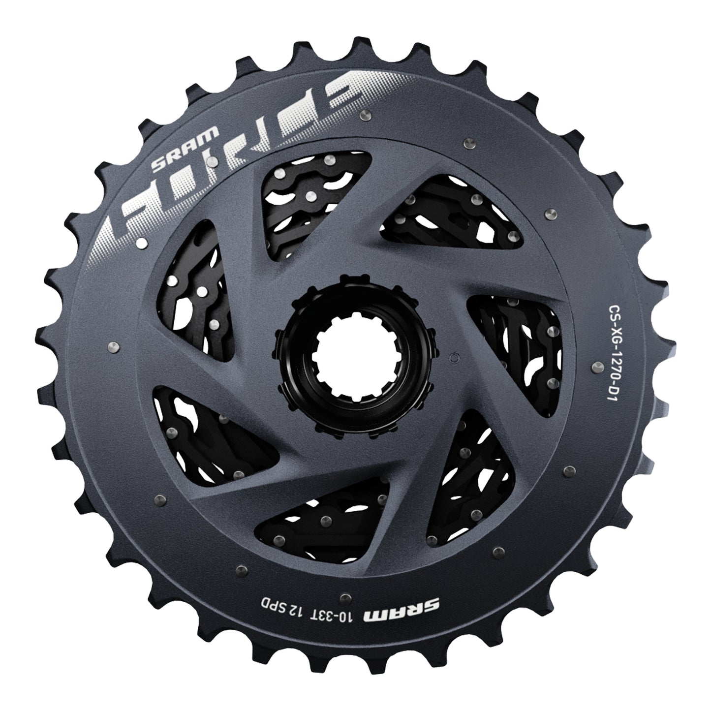 SRAM Force AXS XG-1270 Cassette 12 Speed 10-26 Tooth XDR