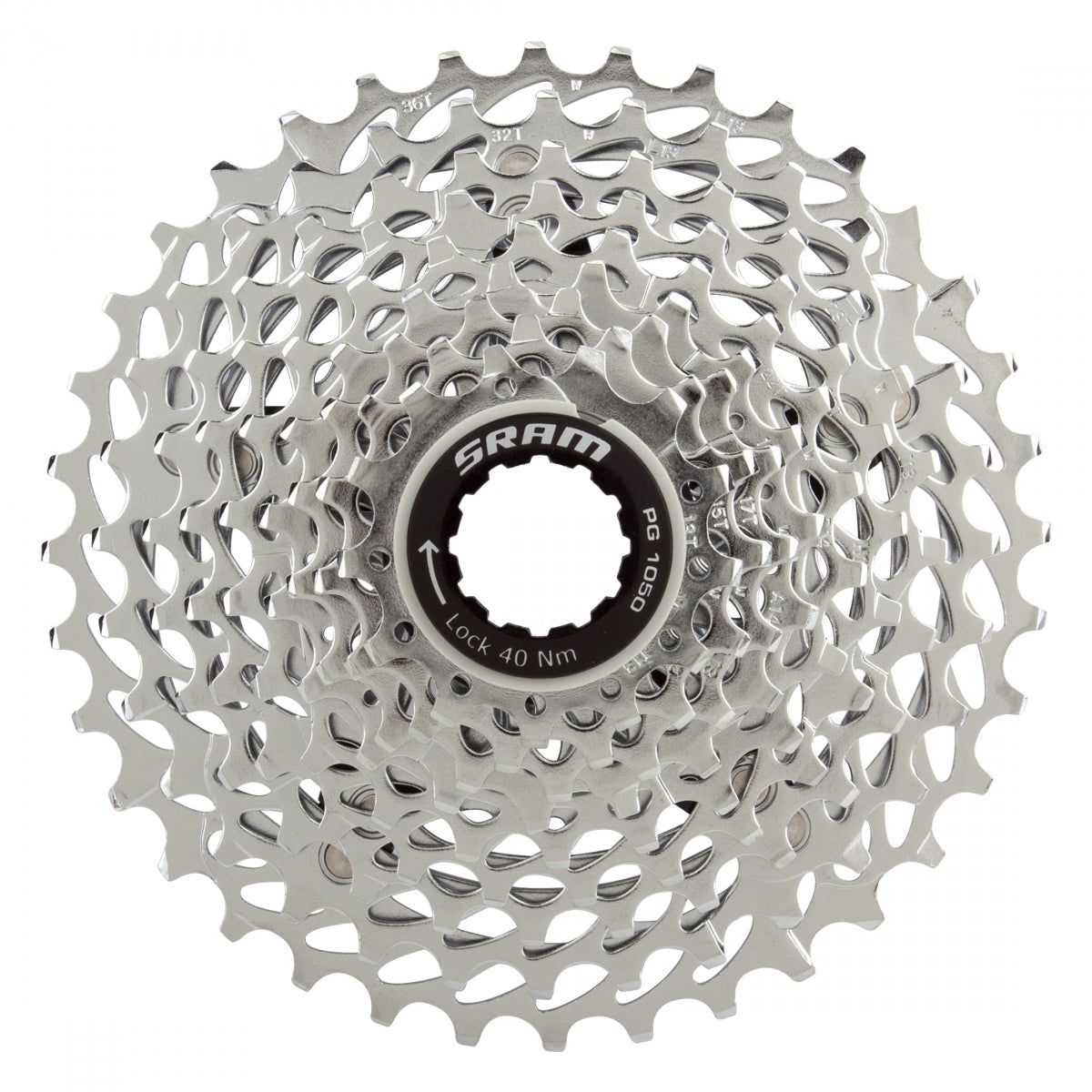 SRAM PG 1050 Cassette, 10-Speed, 11-36T