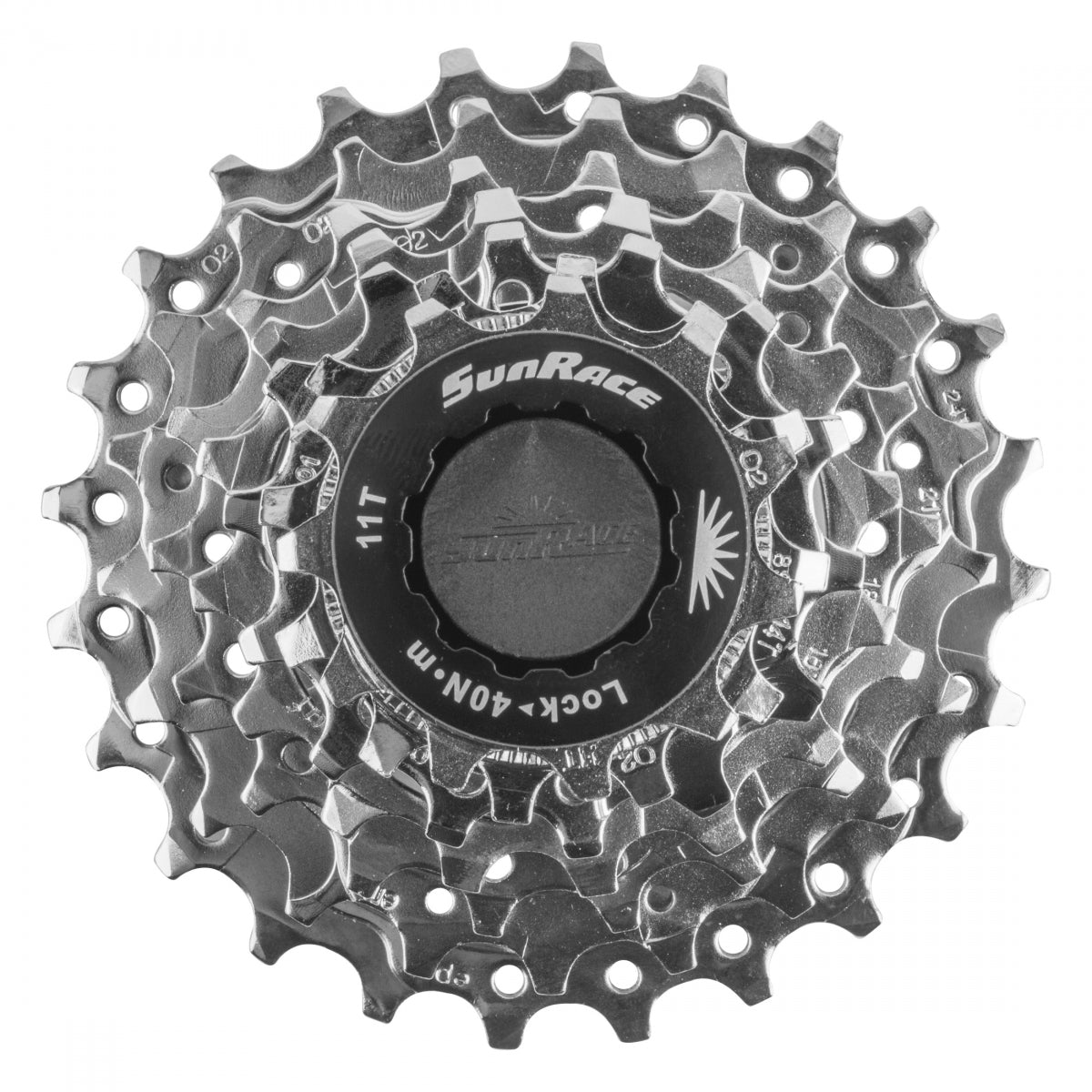 SunRace CS-R63 Cassette, 7-Speed, 11-24T, Nickel